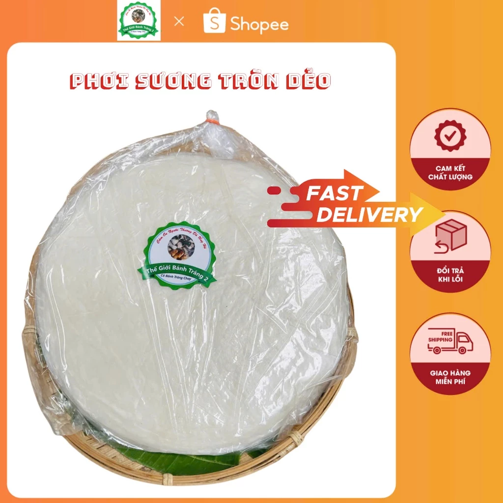 500g BÁNH PHƠI SƯƠNG TRÒN Tây Ninh