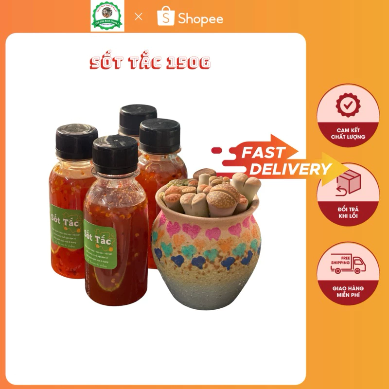 Mới ! SỐT TẮC SIÊU CAY CHẤM BÁNH TRÁNG sieu ngon Nước Sốt Gia Vị Chua Cay