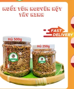 Hủ 250gr Muối Tôm nguyên hạt chính gốc Tây Ninh loại ngon nhất !!!SHIP HỎA TỐC