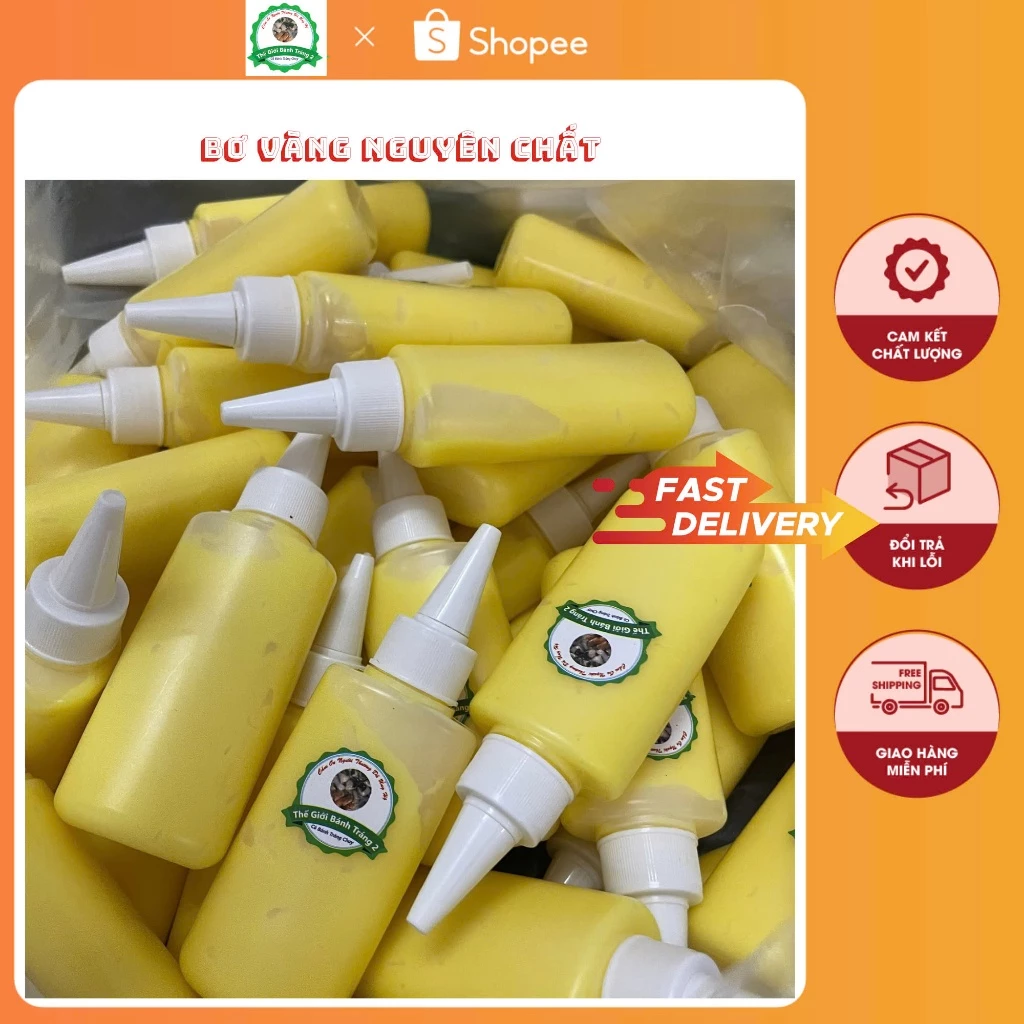 Bơ Vàng Bánh Tráng Siêu Béo Thơm Ngon 50g Và 100g